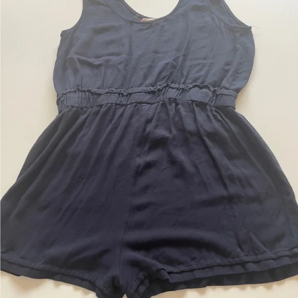 EUC Ci Sono Dark Blue Romper Size Large (E3) - Picture 5 of 5